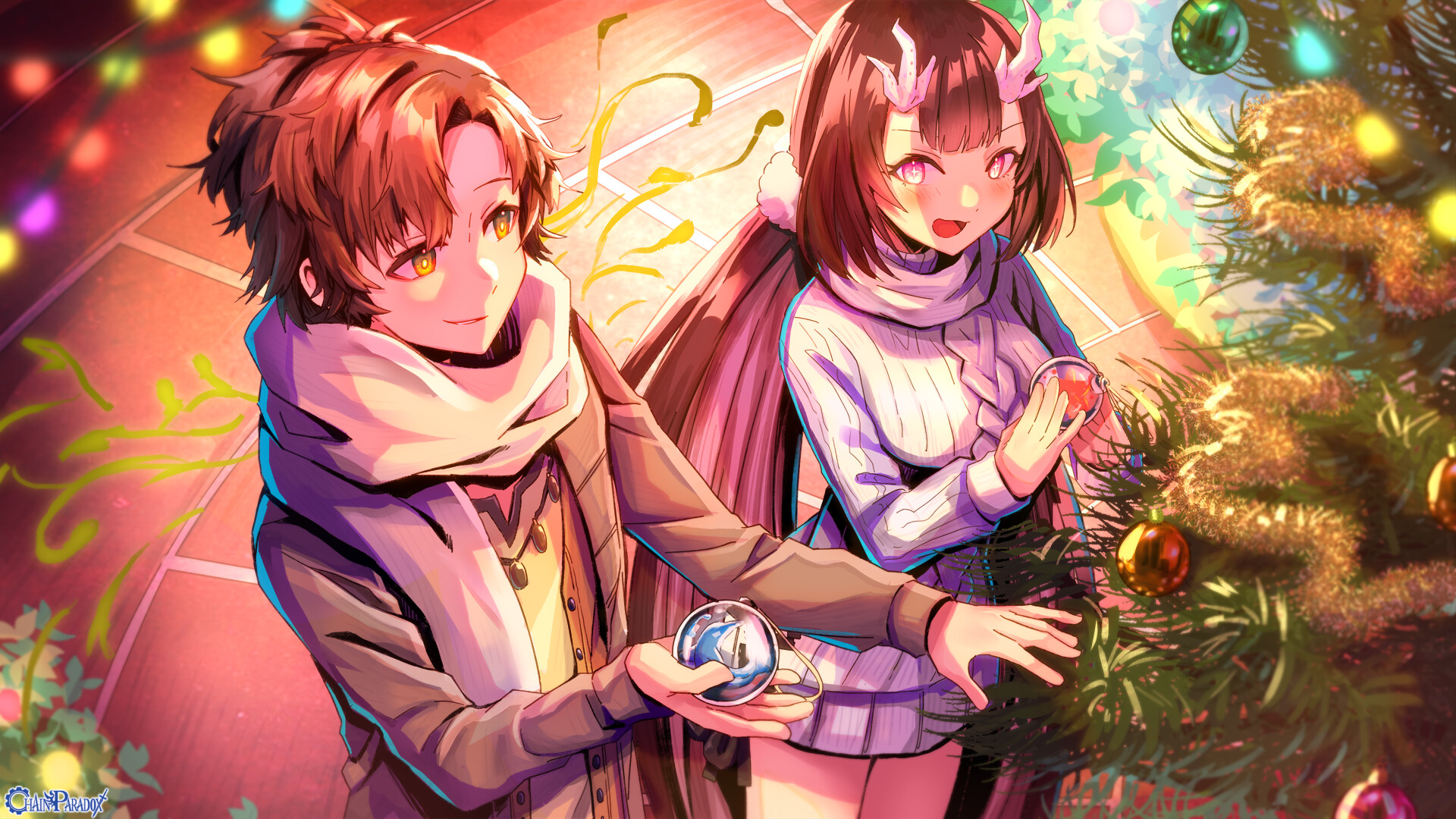 聖樹に硝子を着飾って