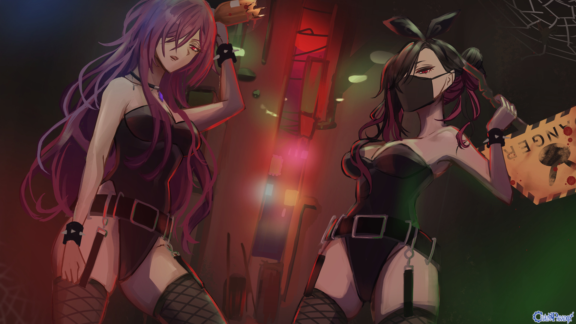 骨折りバニー&首切りガール