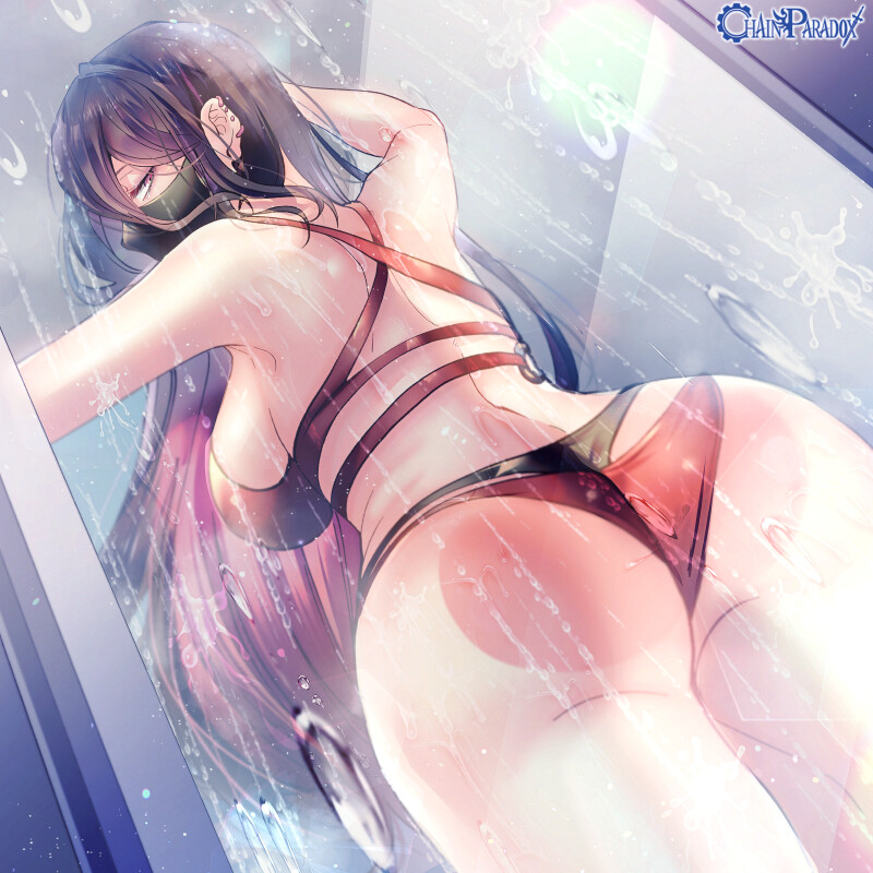 水着で遊んだ後は――