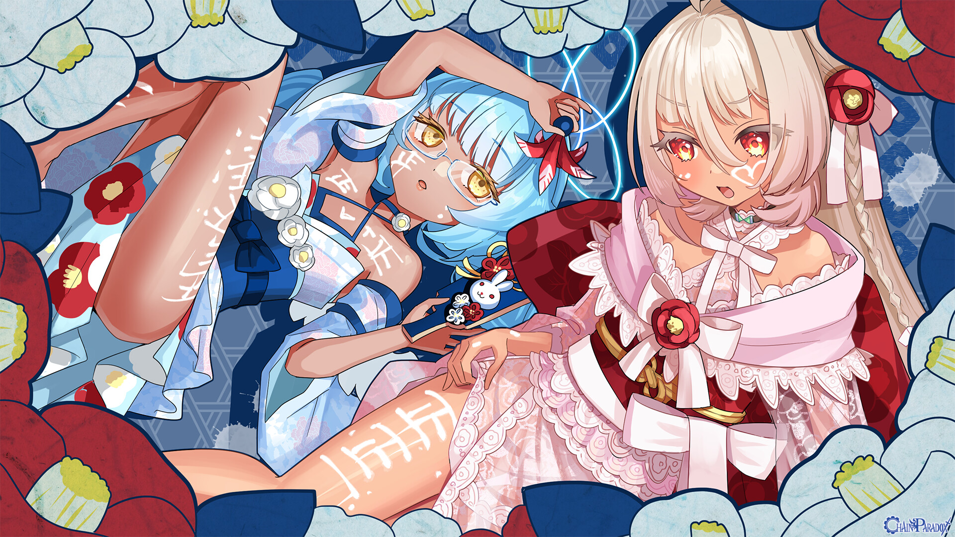 日本の伝統：羽根突き勝負