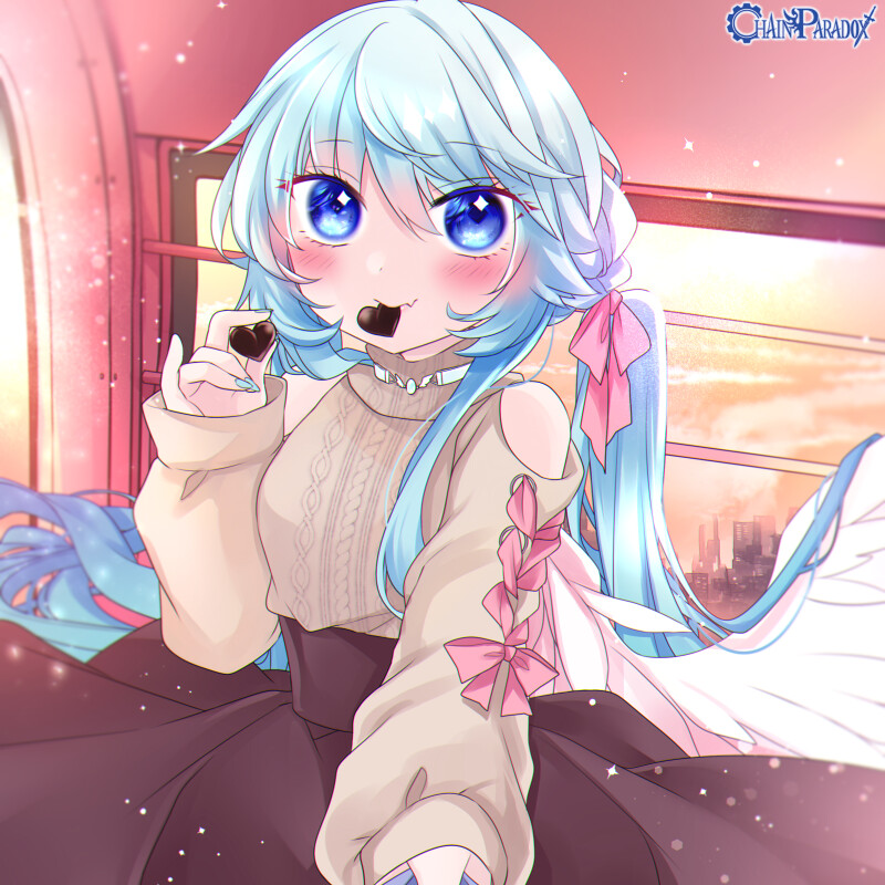 ……どっちから、食べる？