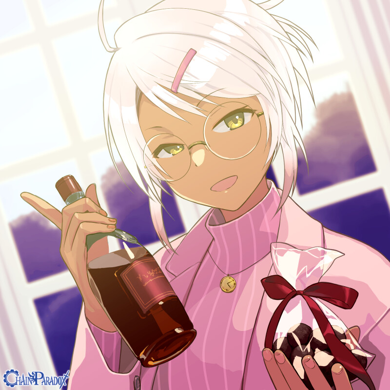 チョコか酒か、運命の選択は……