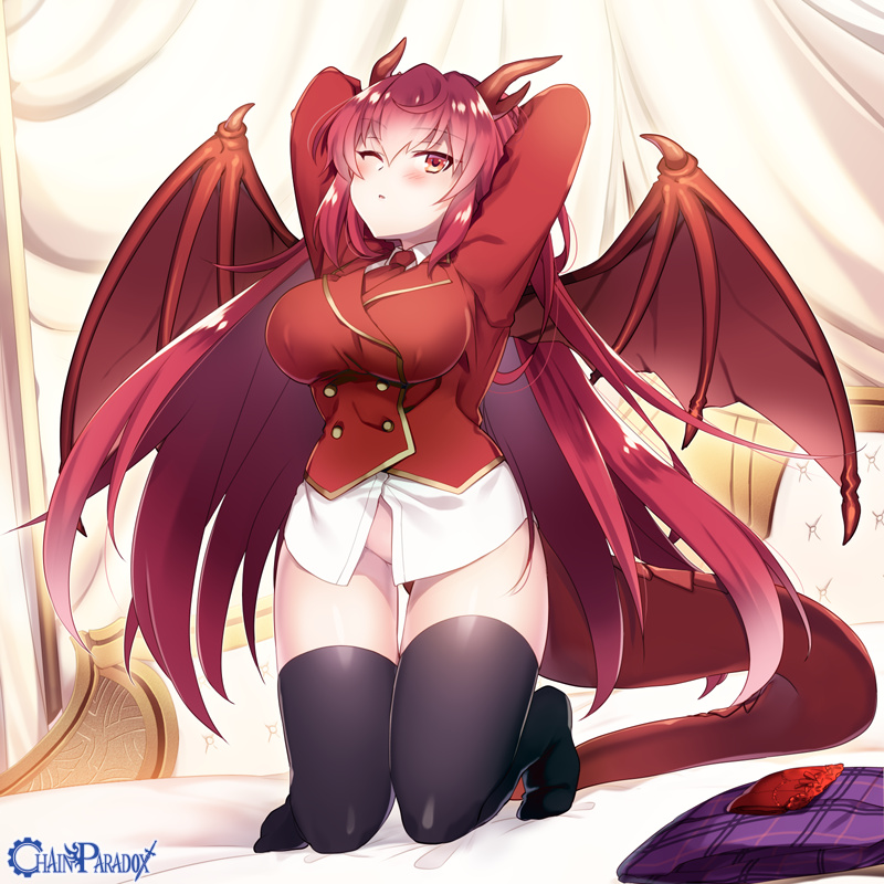 姫君の制服、着替え中