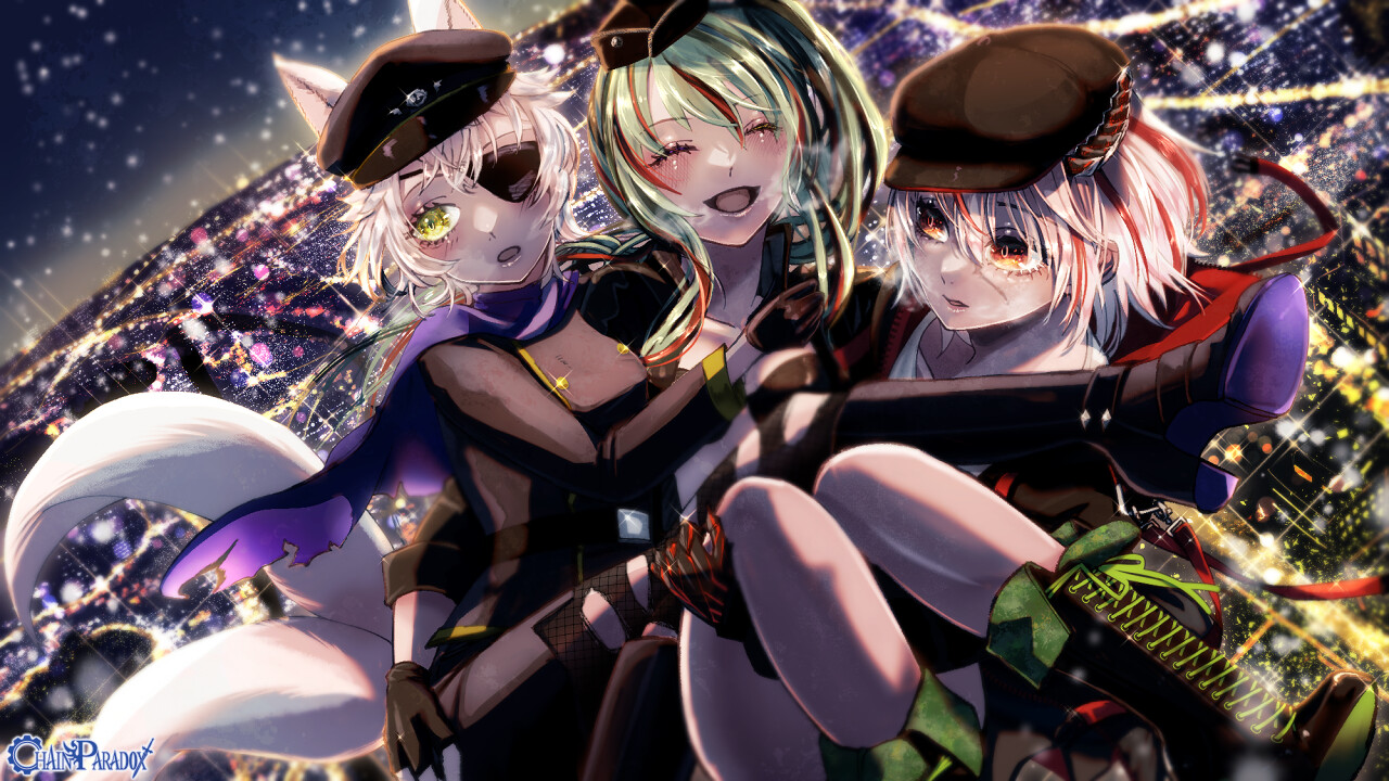 聖夜、空と天の境界で。