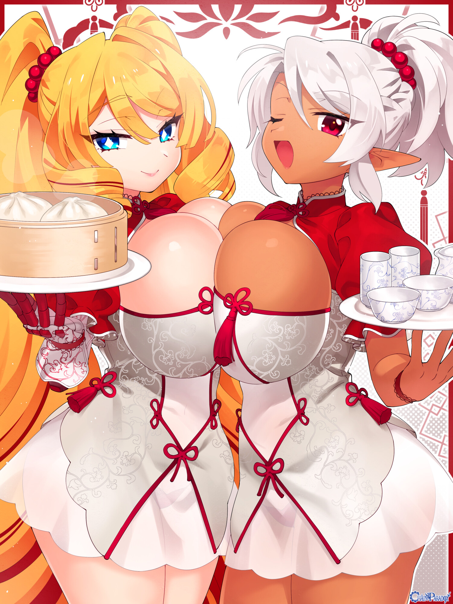 我等中華服巨乳娘