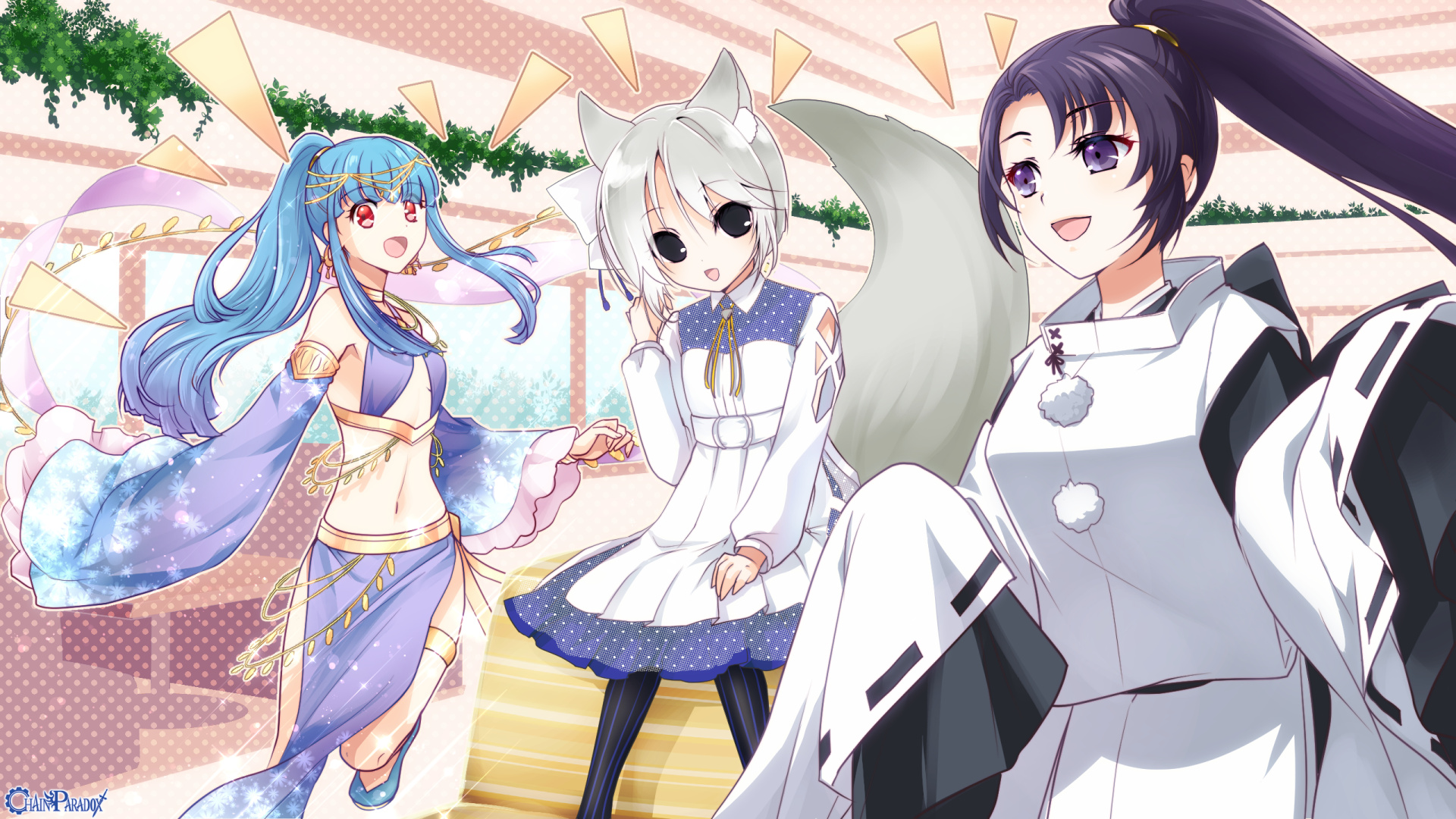 魔法少女のお召し変え