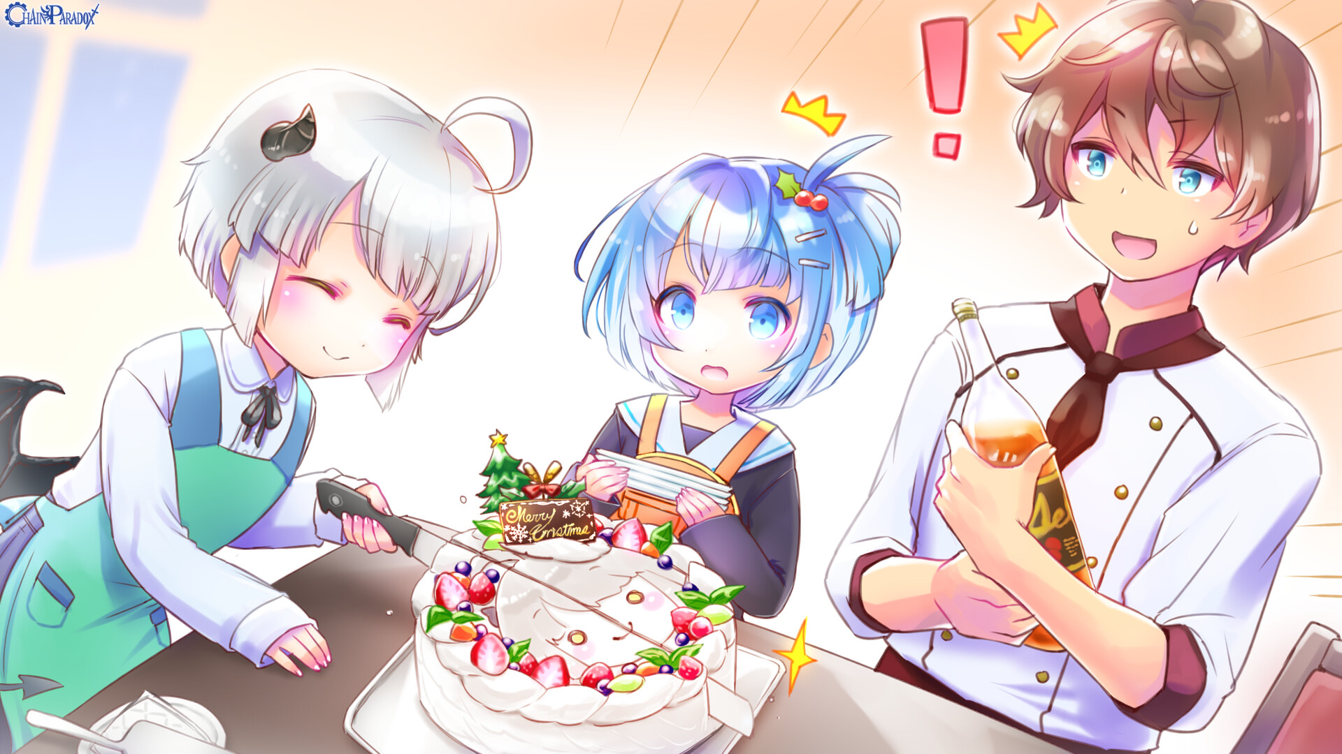 優季真っ二つ！