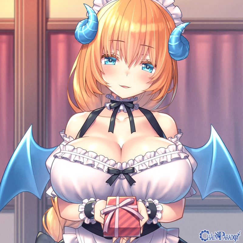 貴方に微笑むショコラメイデン