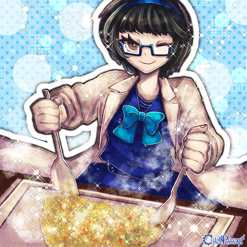 ん、バレンタインといえばもんじゃ焼きよね