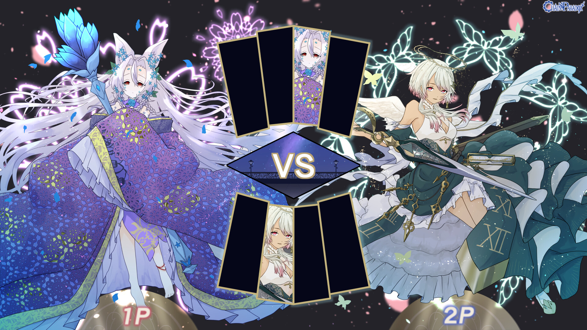 【夢の中】花鳥円舞