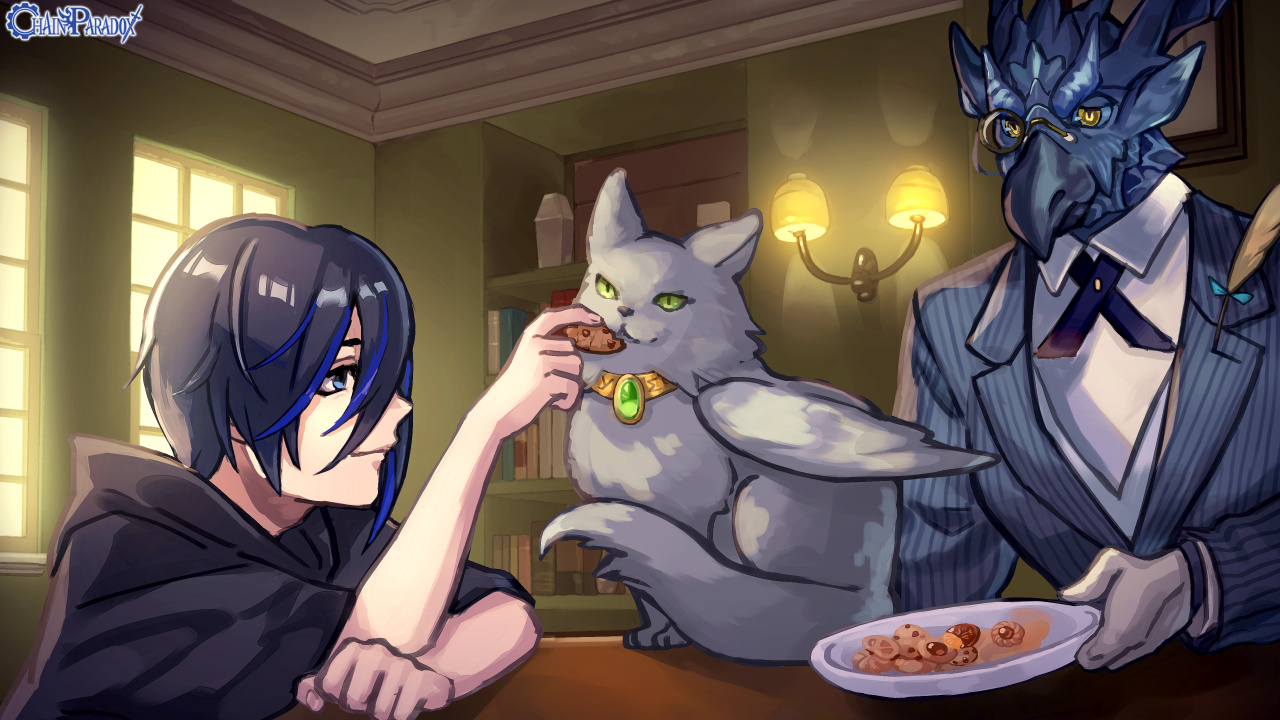 おじいちゃんのへやにあそびにきました。