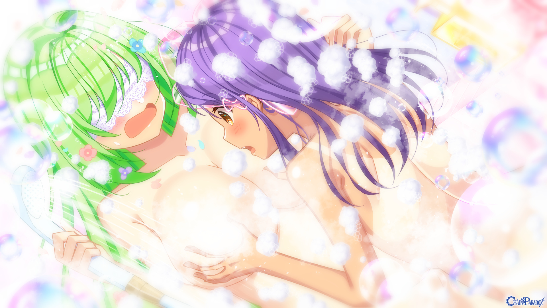 あわあわおふろ！オラトリオもせーちょーちゅー？