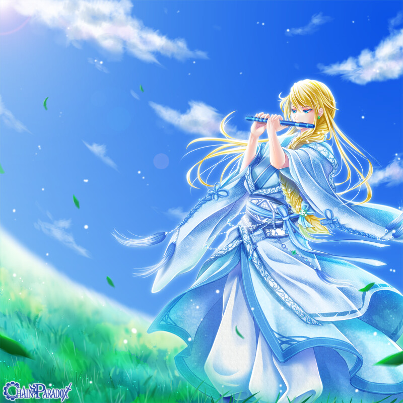 蒼穹に響く笛の音