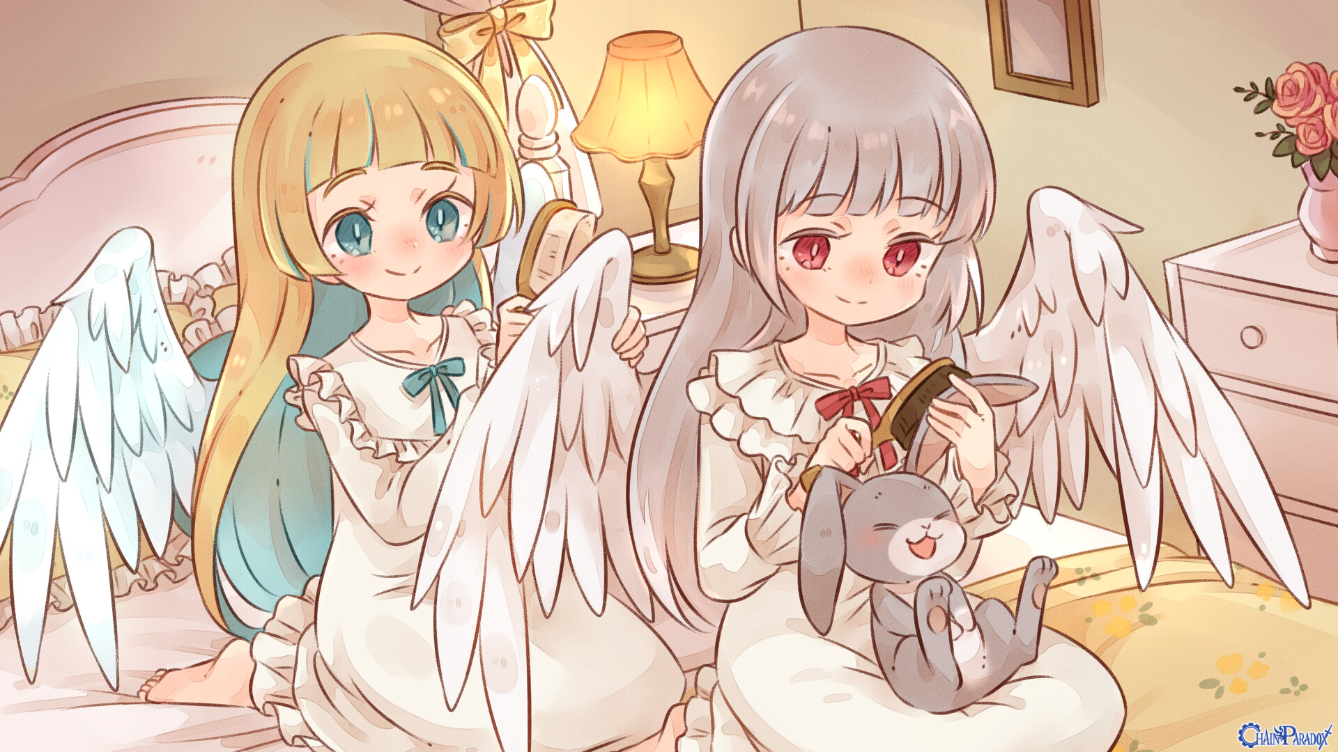 天使のお手入れ