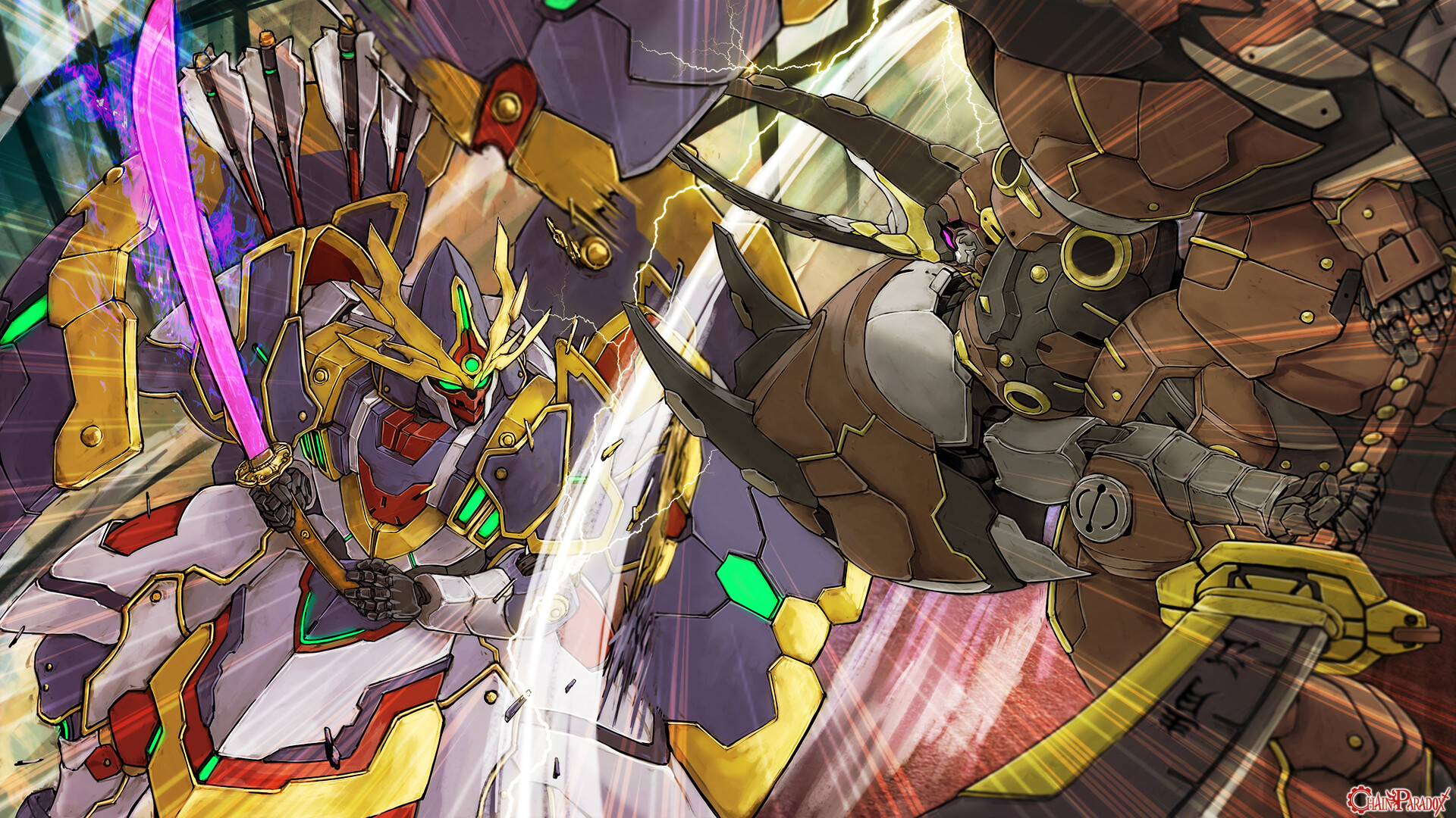 灯籠にはならじと返すつるぎ太刀